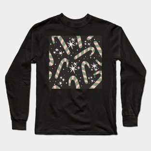 Candy Cane Christmas Long Sleeve T-Shirt